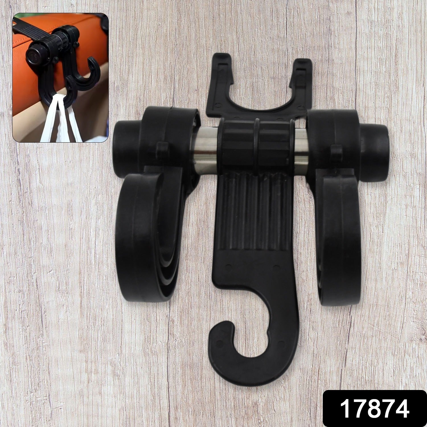 Car Hooks Vehicle Back Seat Hidden Headrest Hanger (1 Pc) Car Hooks Vehicle Back Seat Hidden Headrest Hanger (1 Pc)